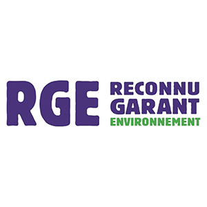 logo label RGE reconnu garant de l'environnement